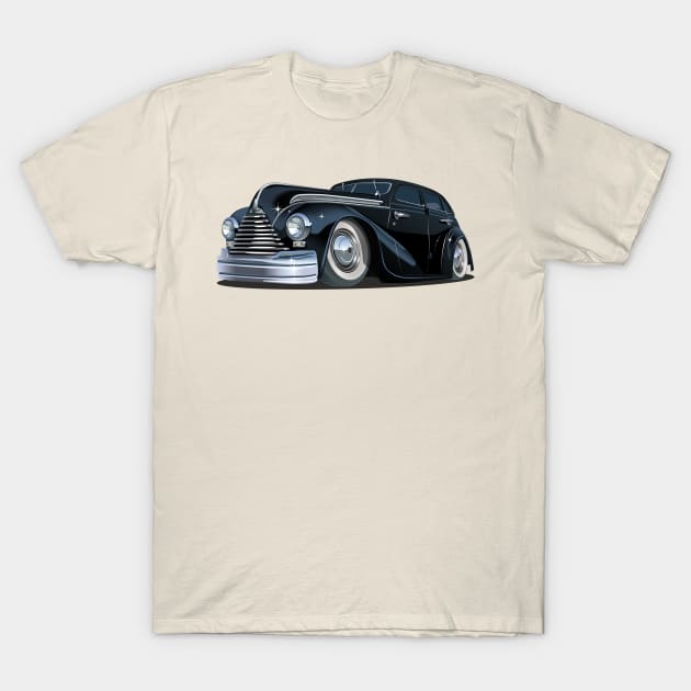 Cartoon retro car T-Shirt by Mechanik